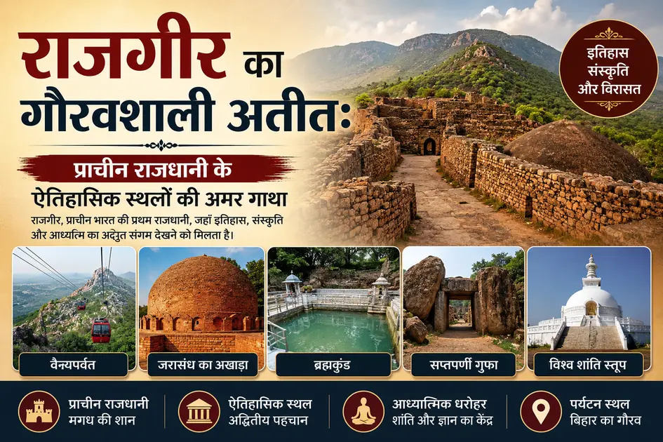 Rajgirs Glorious Past The Immortal Saga Of Ancient Capitals Historic Landmarks