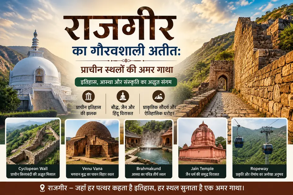 Rajgirs Glorious Past The Immortal Saga Of Ancient Historical Sites
