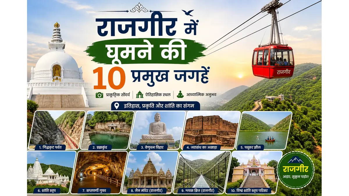 Top 10 Tourist Place in Rajgir